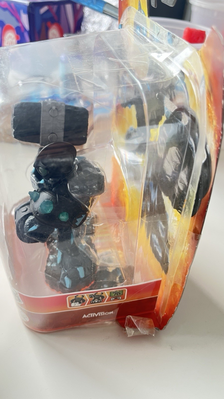 Activision Skylanders Giants Granite Crusher Figure w/ Trading Card