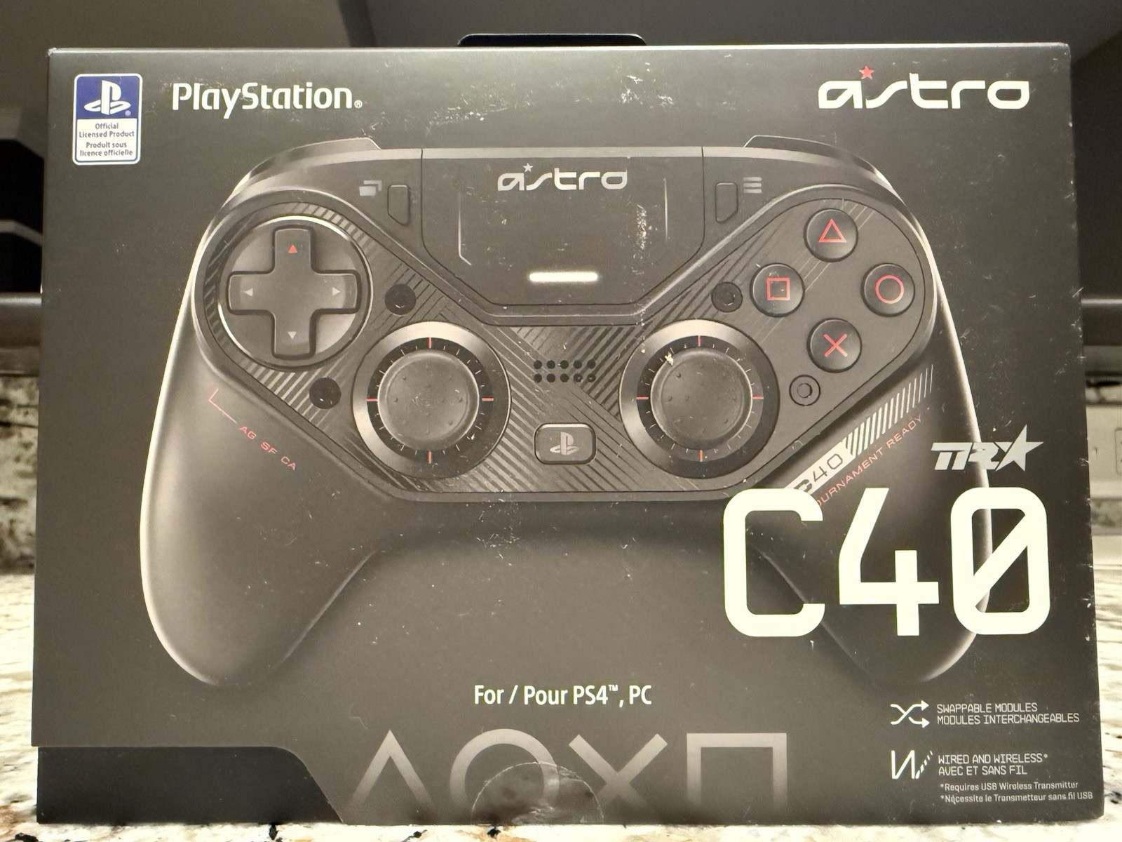 Certified Ref Astro C40 TR Wireless Controller for PC & PlayStation 4 See Images