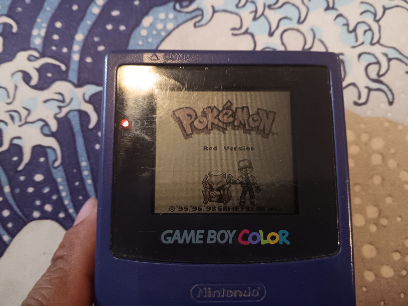 Nintendo Game Boy Color Pokémon Grape Console
