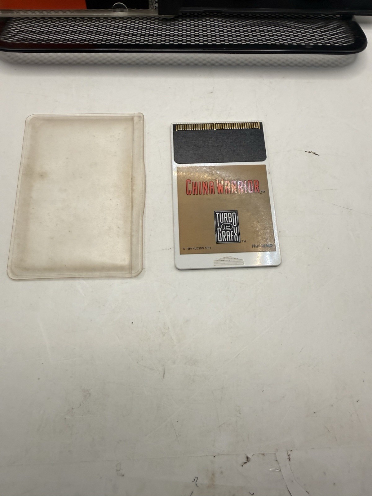 TESTED AND WORKS: China Warrior – TurboGrafx-16 TG16