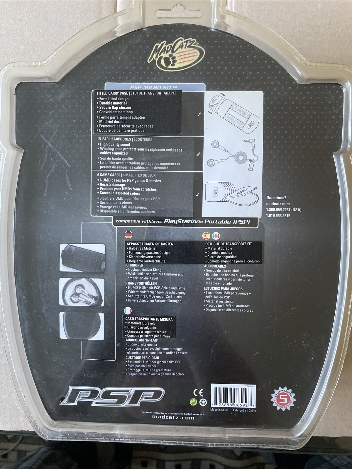 Mad Catz PSP Micro Kit