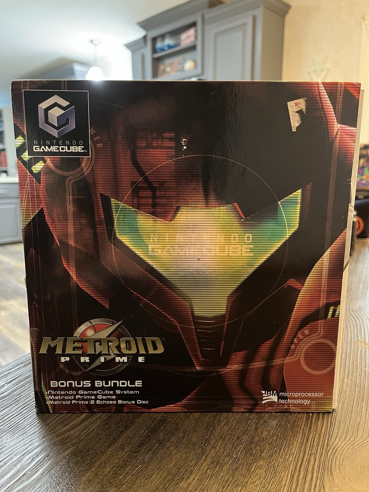 Nintendo GameCube Limited Edition Platinum Bundle w/ SEALED Metroid Prime