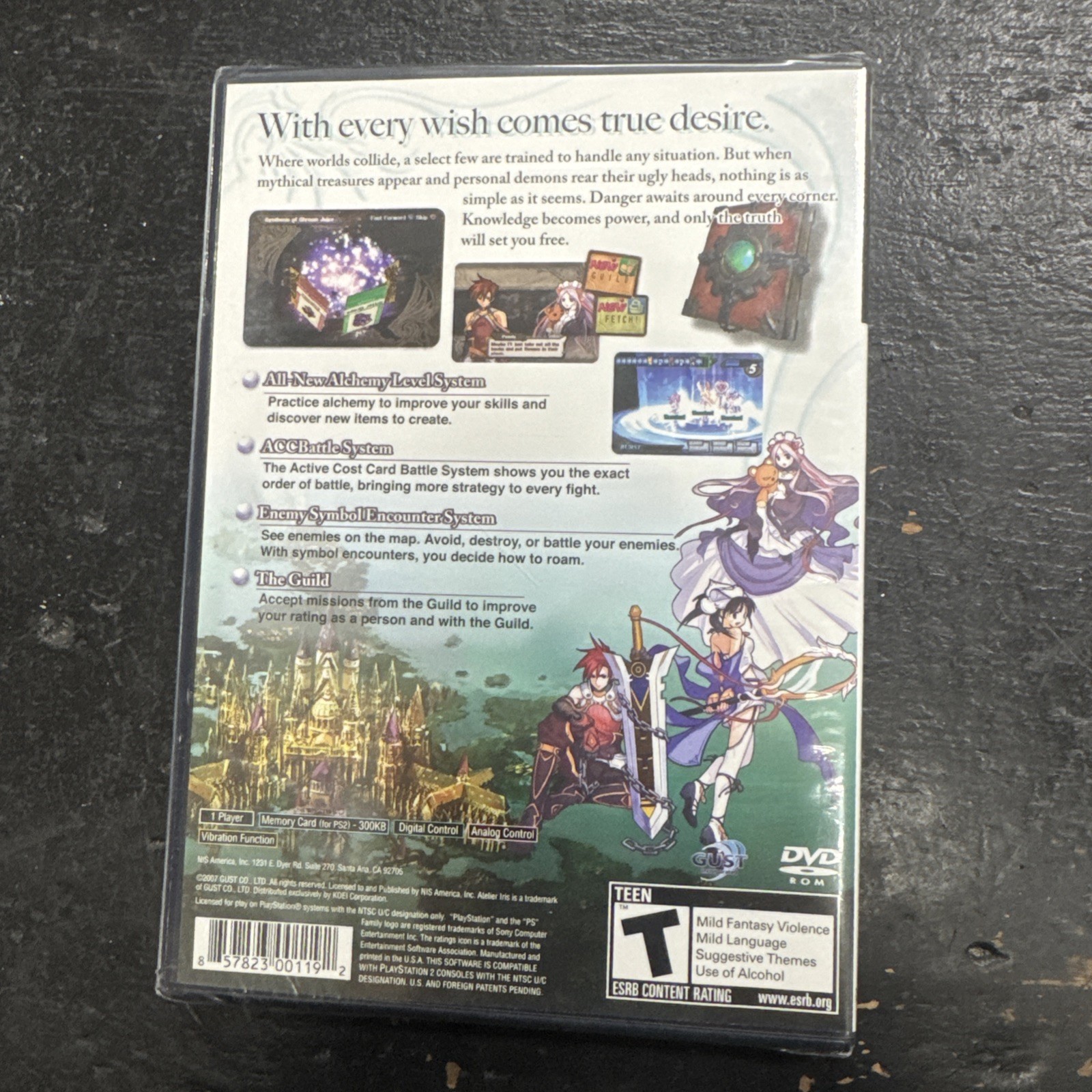 Atelier Iris 3: Grand Phantasm (Sony PlayStation 2 PS2) Factory Sealed