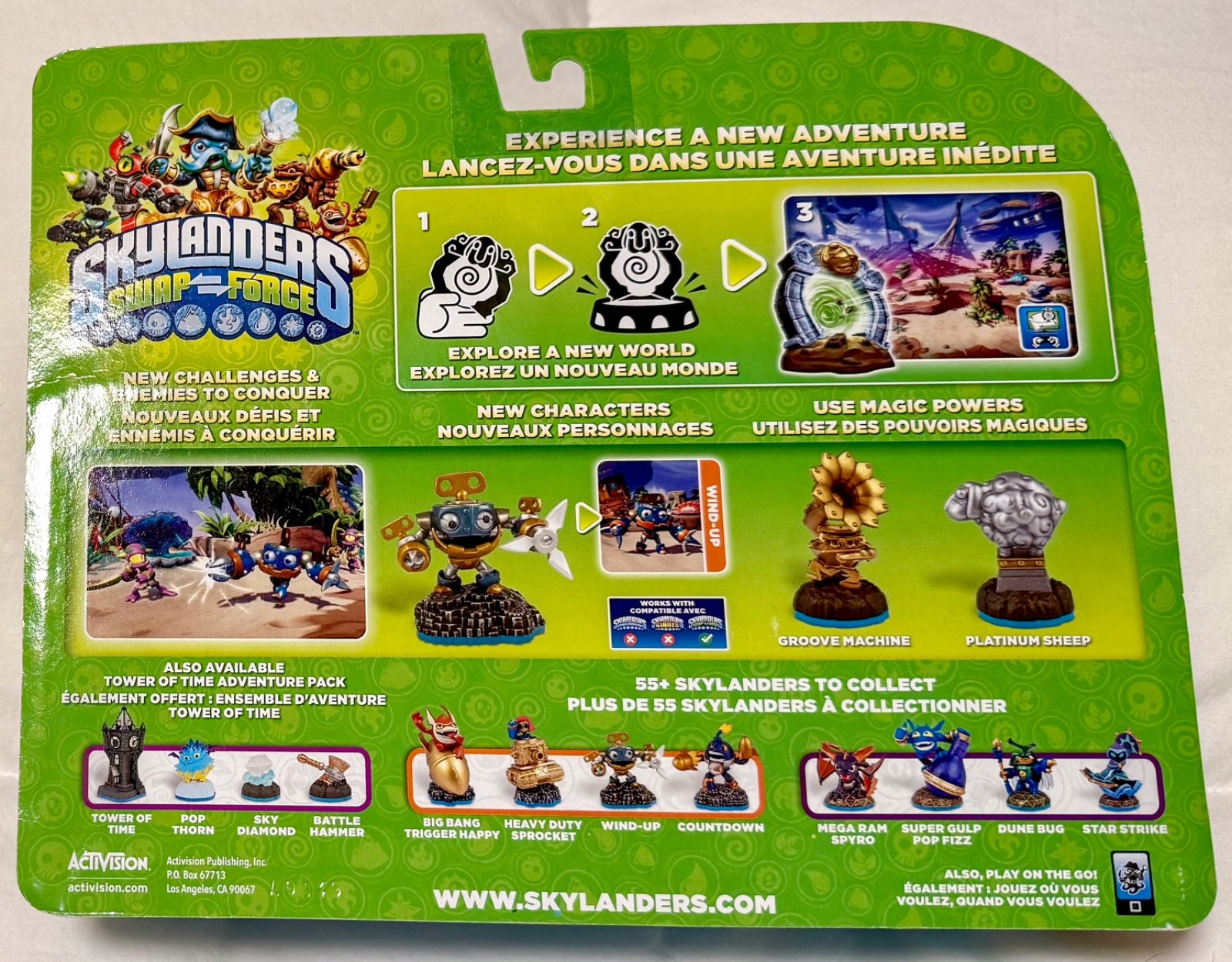 Skylanders Swap Force SHEEP WRECK ISLAND Adventure Pack NIB Wind-Up Activision