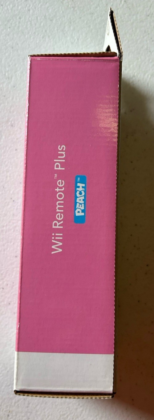 NIB Princess Peach Wii/ Wii U With Motion Plus Nintendo Remote Wiimote Pink NEW