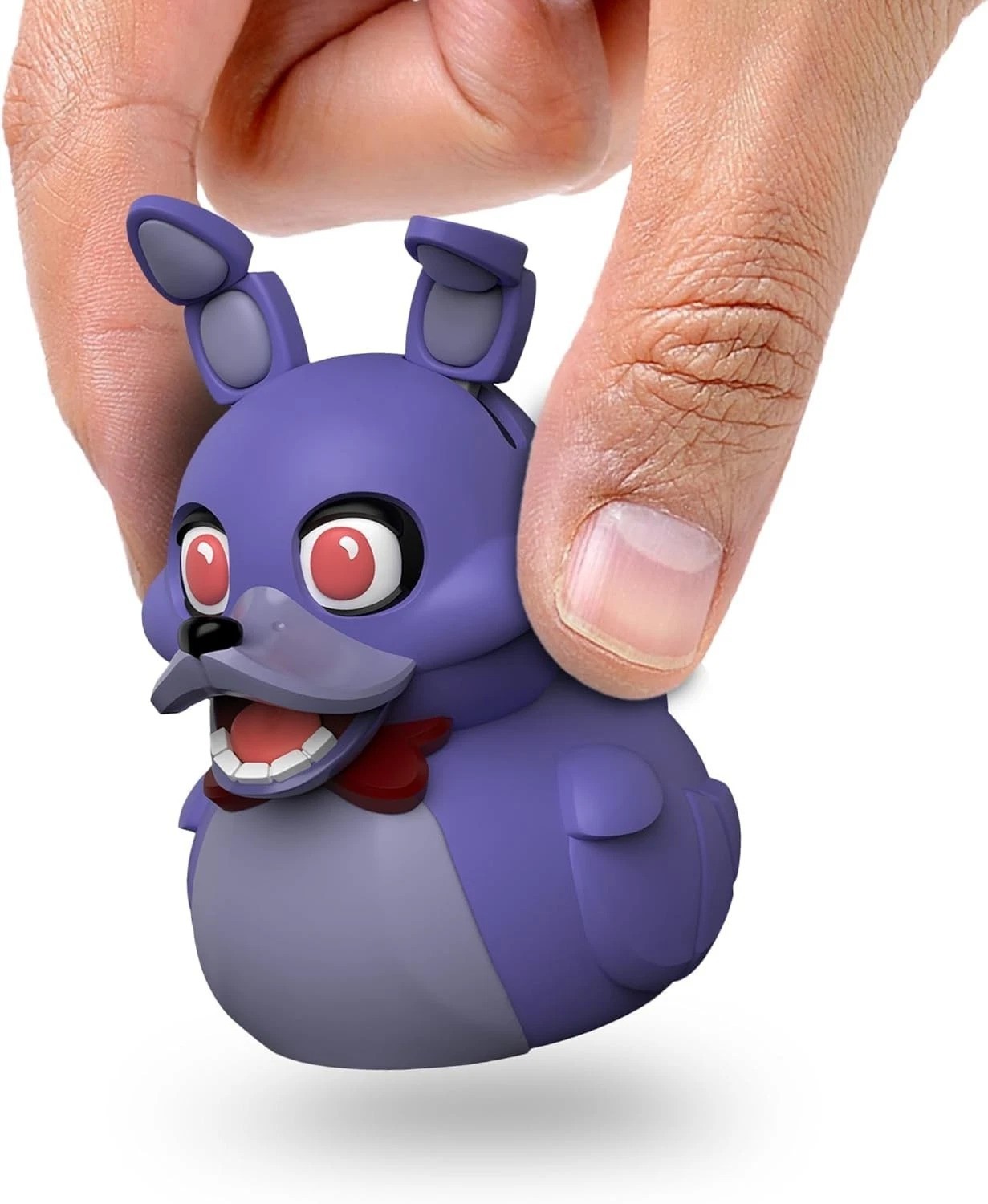 Mini Bonnie Cosplaying Rubber Duck Vinyl Figure – FNAF Collectible Delight