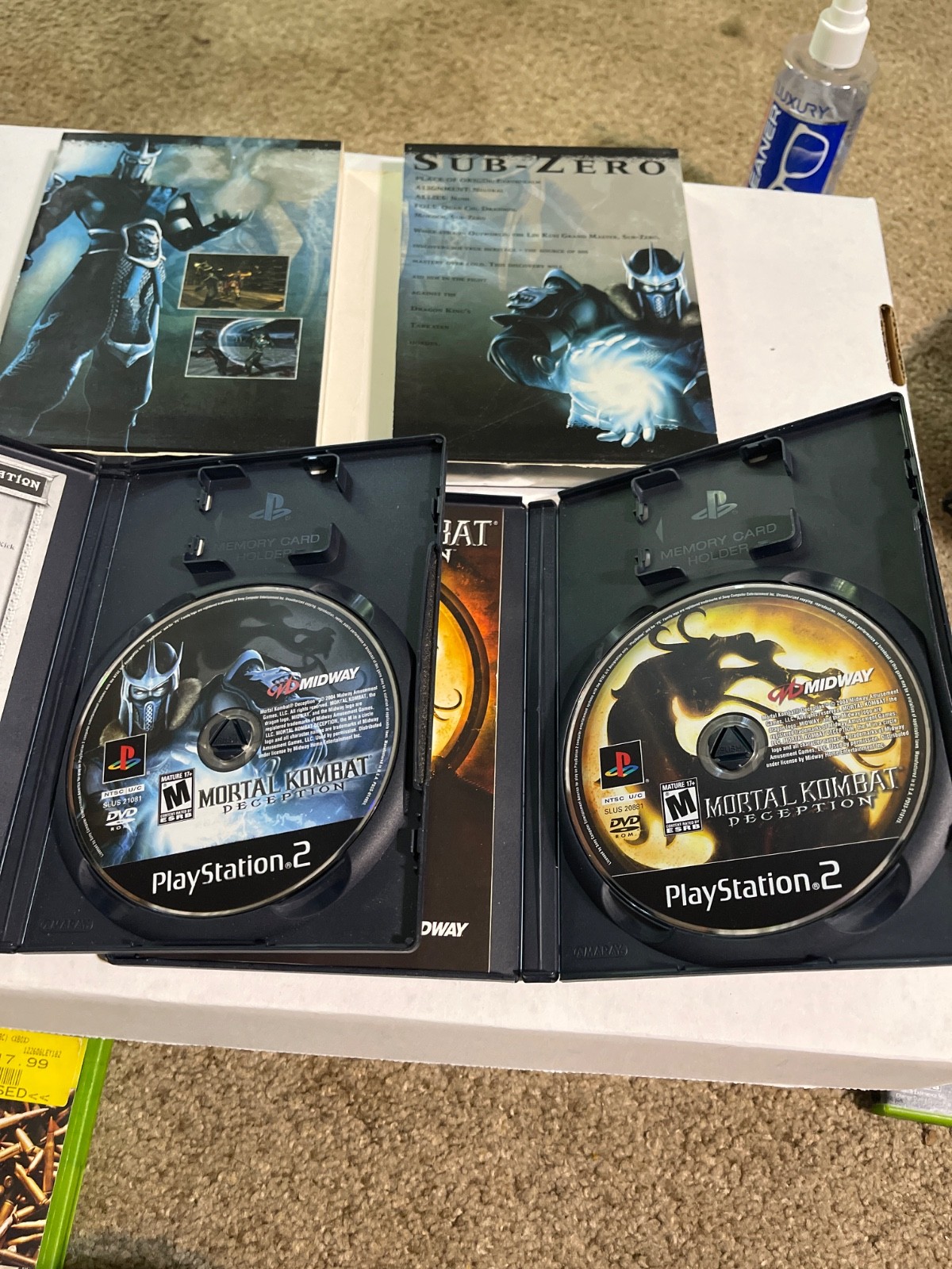 Mortal Kombat: Deception Premium Pack for PlayStation 2 Complete with Card