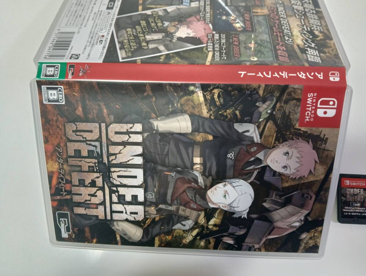 UNDER DEFEAT Nintendo Switch Japan Import Free shipping FedEx DHL Tested