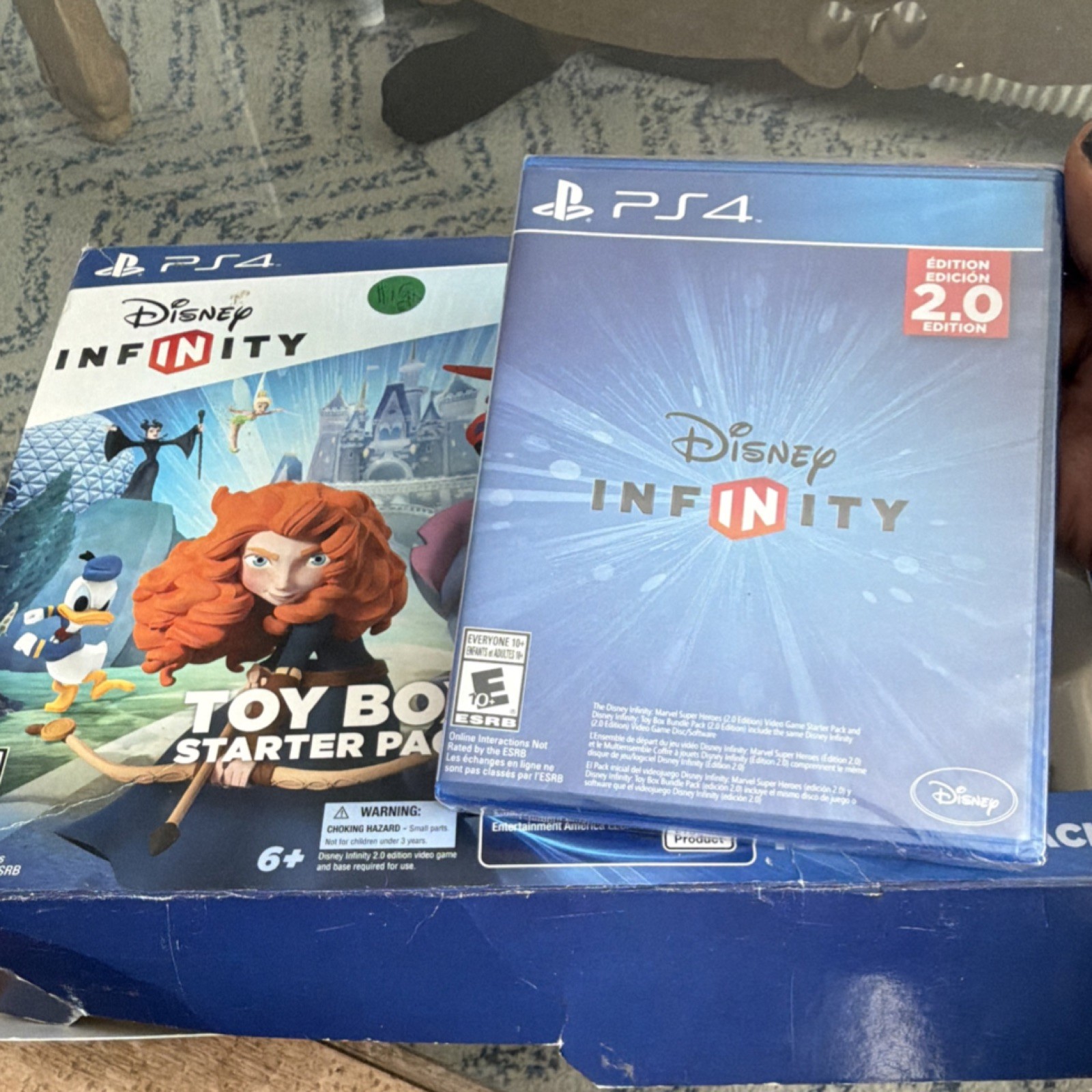 Disney Infinity 2.0 Edition Toy Box Starter Pack PS4 Merida & Stitch Figures