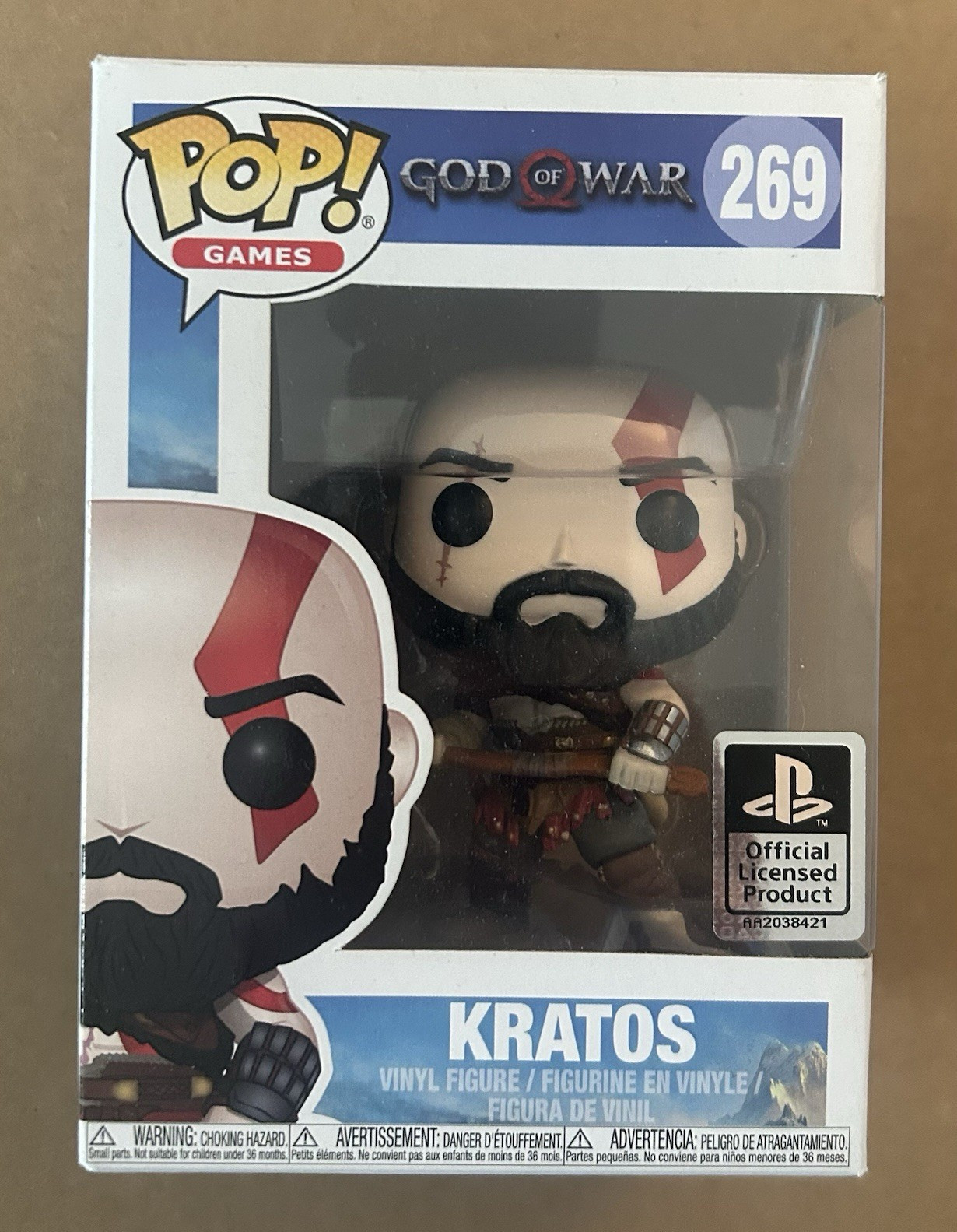 Funko Pop! God of War Kratos #269 Games 2018 PlayStation
