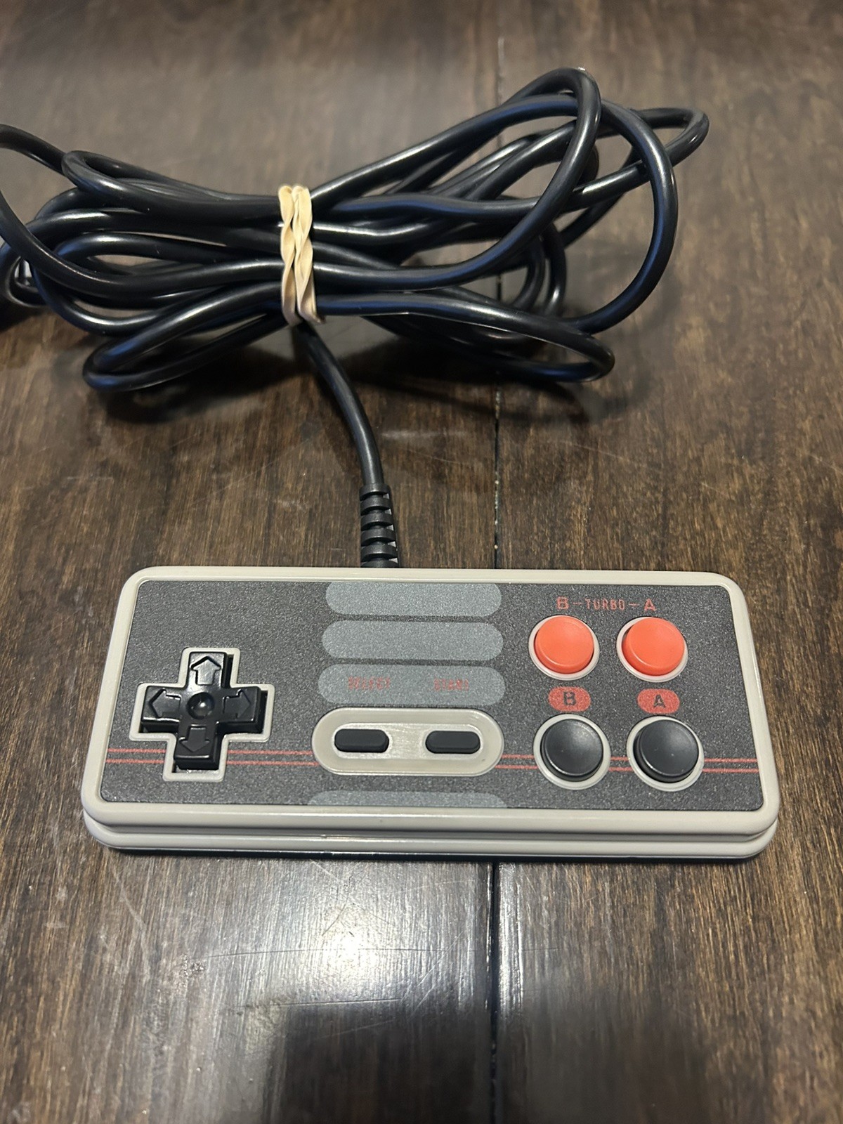 Nintendo NES 4-Button Turbo Gamepad Controller by Tengen