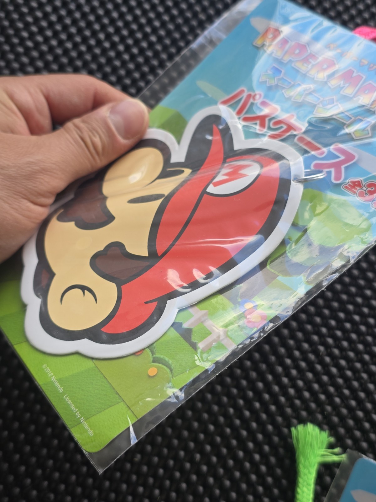 Nintendo 3DS Paper Mario Sticker Star Large Charm Clip Hanger Rare Promo SET NES