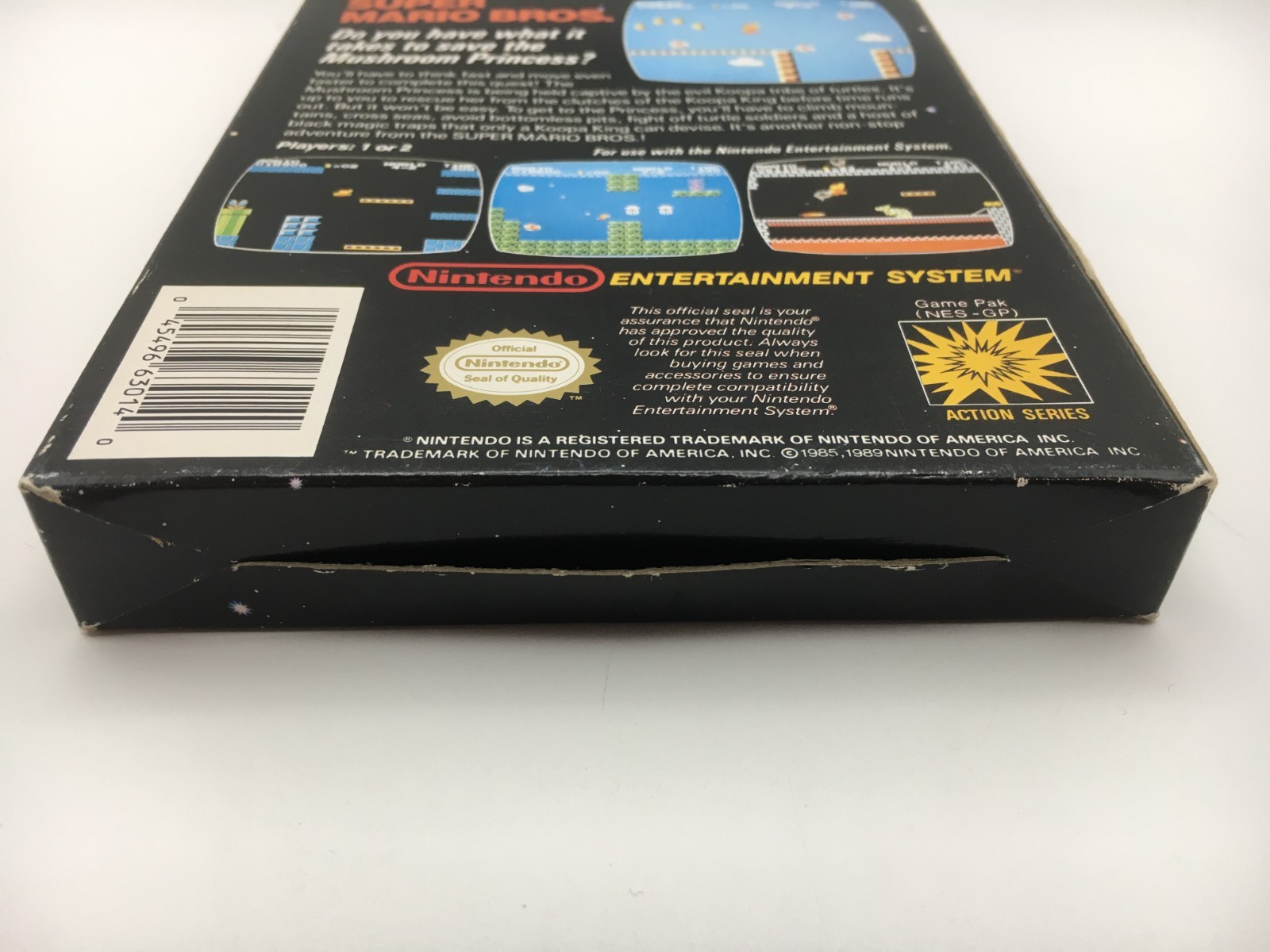 Nintendo NES 1985 – Super Mario Bros. w/ Box, Sleeve & Manual