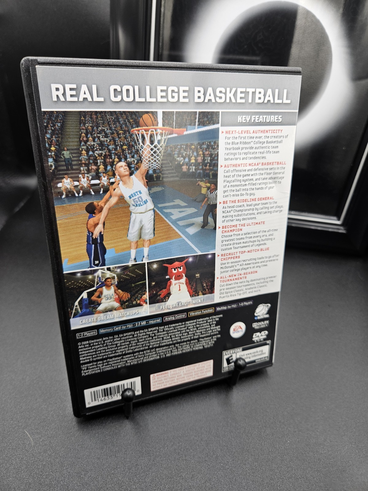NCAA Basketball 09 / PlayStation 2 PS2 / CIB / Clean / Tested / Read