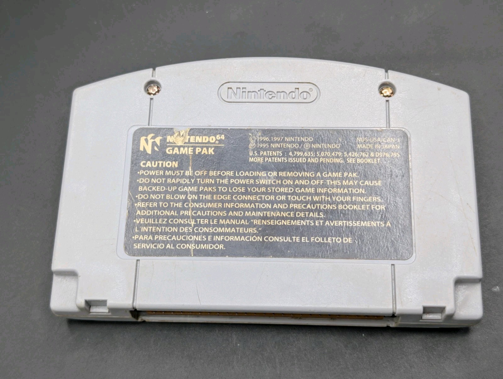 Diddy Kong Racing ( Nintendo 64 N64 ) VG Sticker – Authentic – Tested