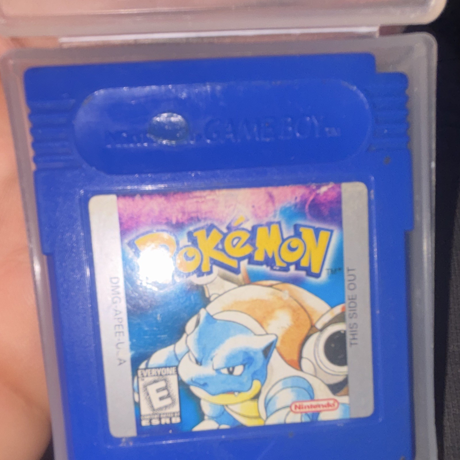 Pokémon Blue Version Nintendo Game Boy Cartridge – NTSC-U/C, E (Everyone)