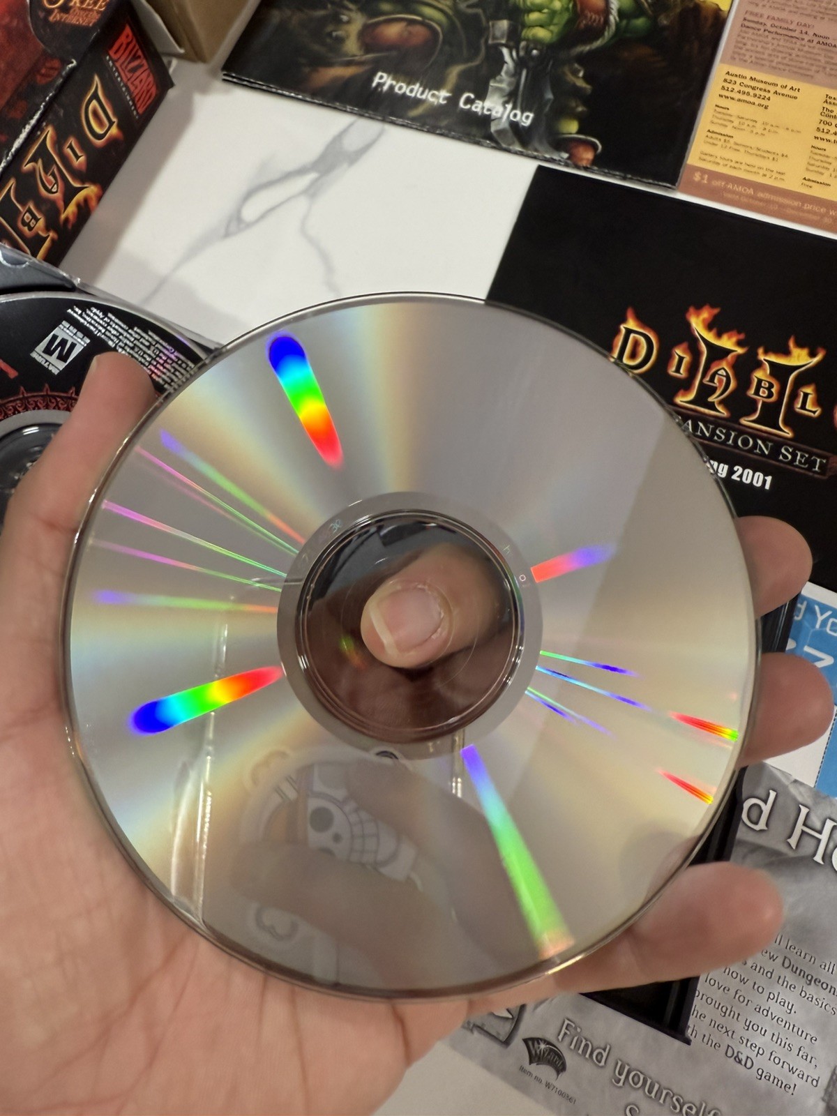 Diablo II 2 Blizzard PC Big Box CIB Complete w/ Manual CD-ROM 2000