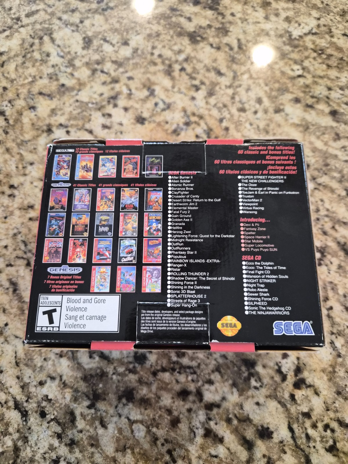 SEGA Genesis Mini CD 2 Brand New Rare Mini Console w/Games