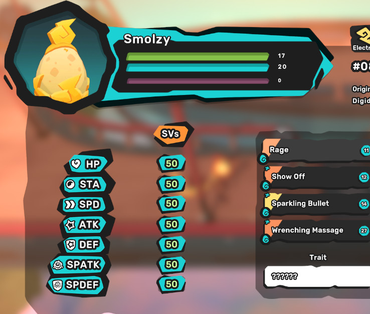Temtem – Perfect 7/7SVs Eggs – All Egg Move – Buy 3 Get 1 Free – Chance at Luma