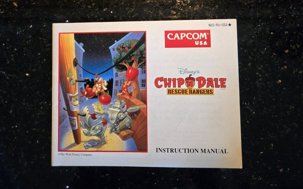 Chip ‘N Dale: Rescue Rangers complete in box Nintendo NEW OVAL SEAL #1