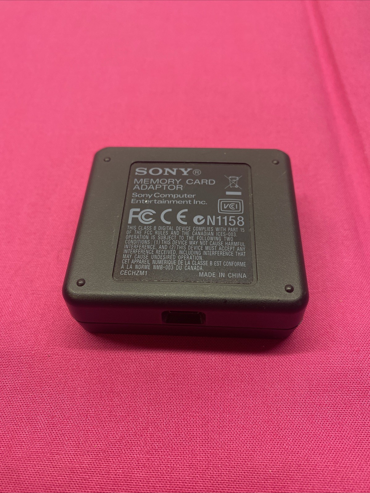 Official Sony PlayStation PS3 Memory Card Adapter for PS1/PS2 (Out of Print)