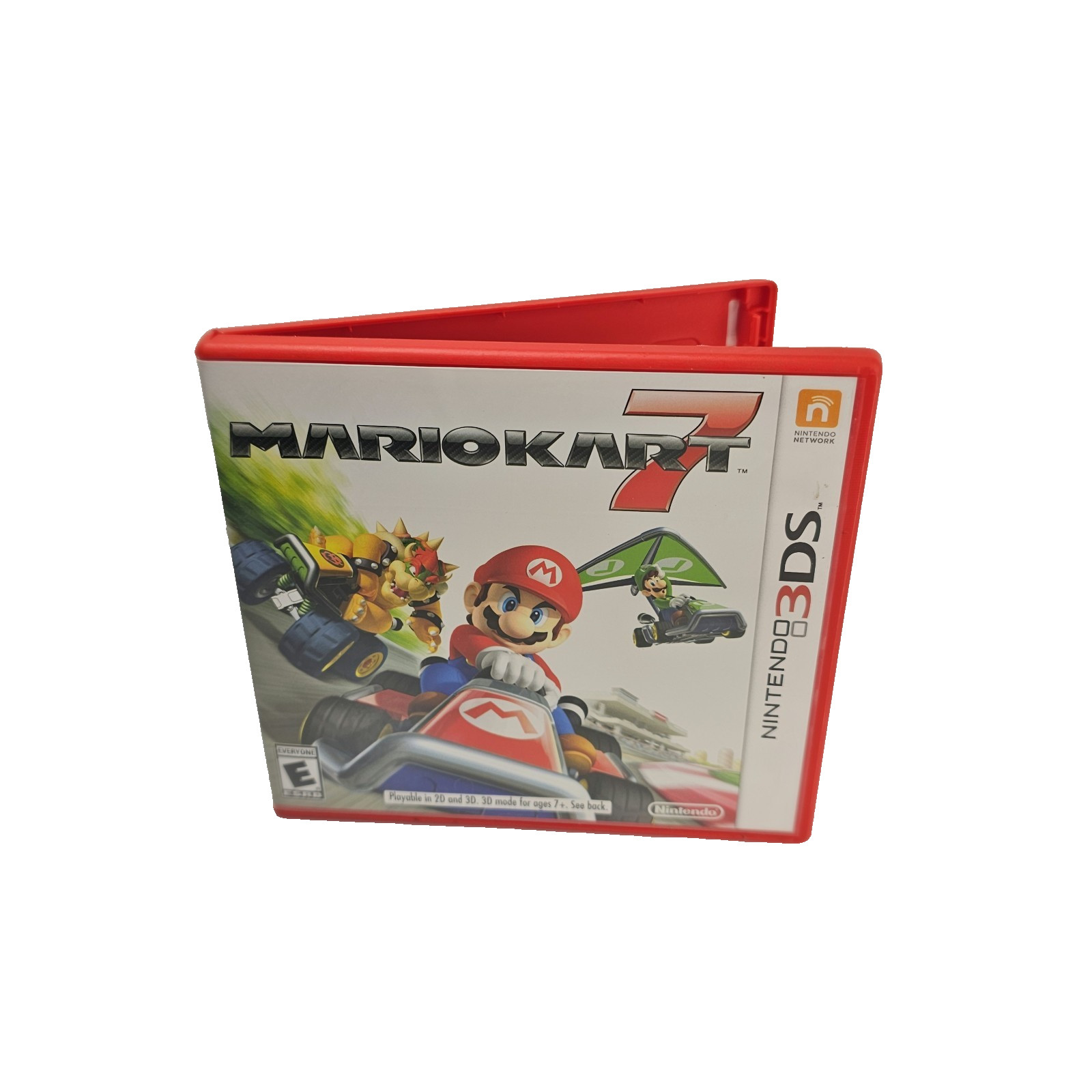 Mario Kart 7 (Nintendo 3DS, 2011) Red Case Only NO GAME INCLUDED