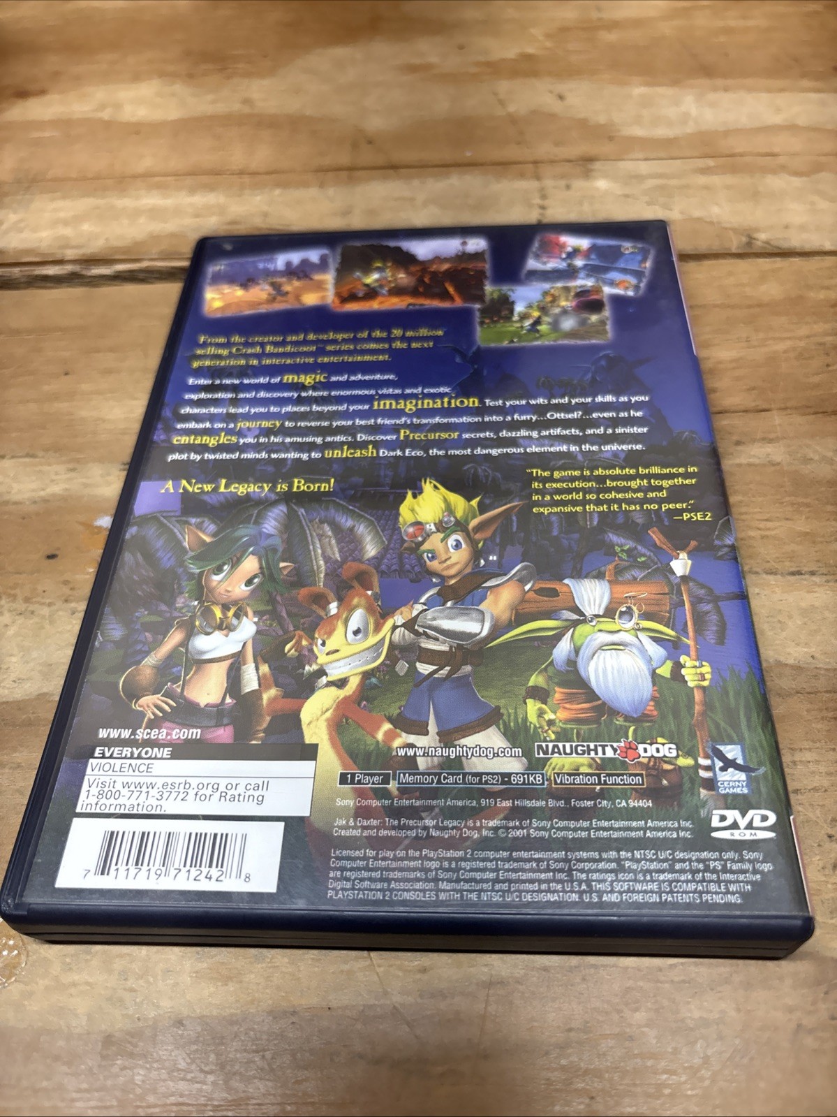 Jak and Dexter & Jak II (Sony PlayStation 2) Tested & Fast Shipping