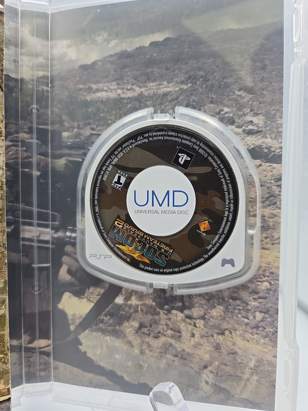 SOCOM: U.S. Navy SEALs — Fireteam Bravo 2 (Sony PSP, 2006)