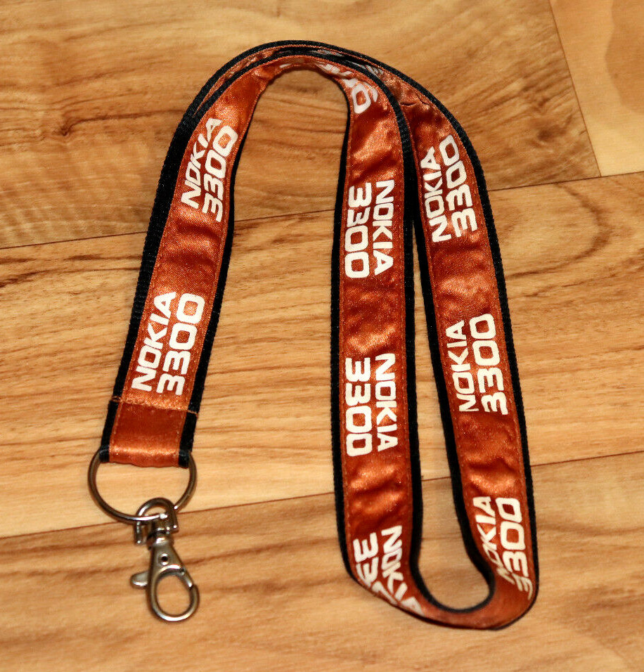 Old Nokia 3300 Very Rare promo Lanyard / Key Holder Collectible