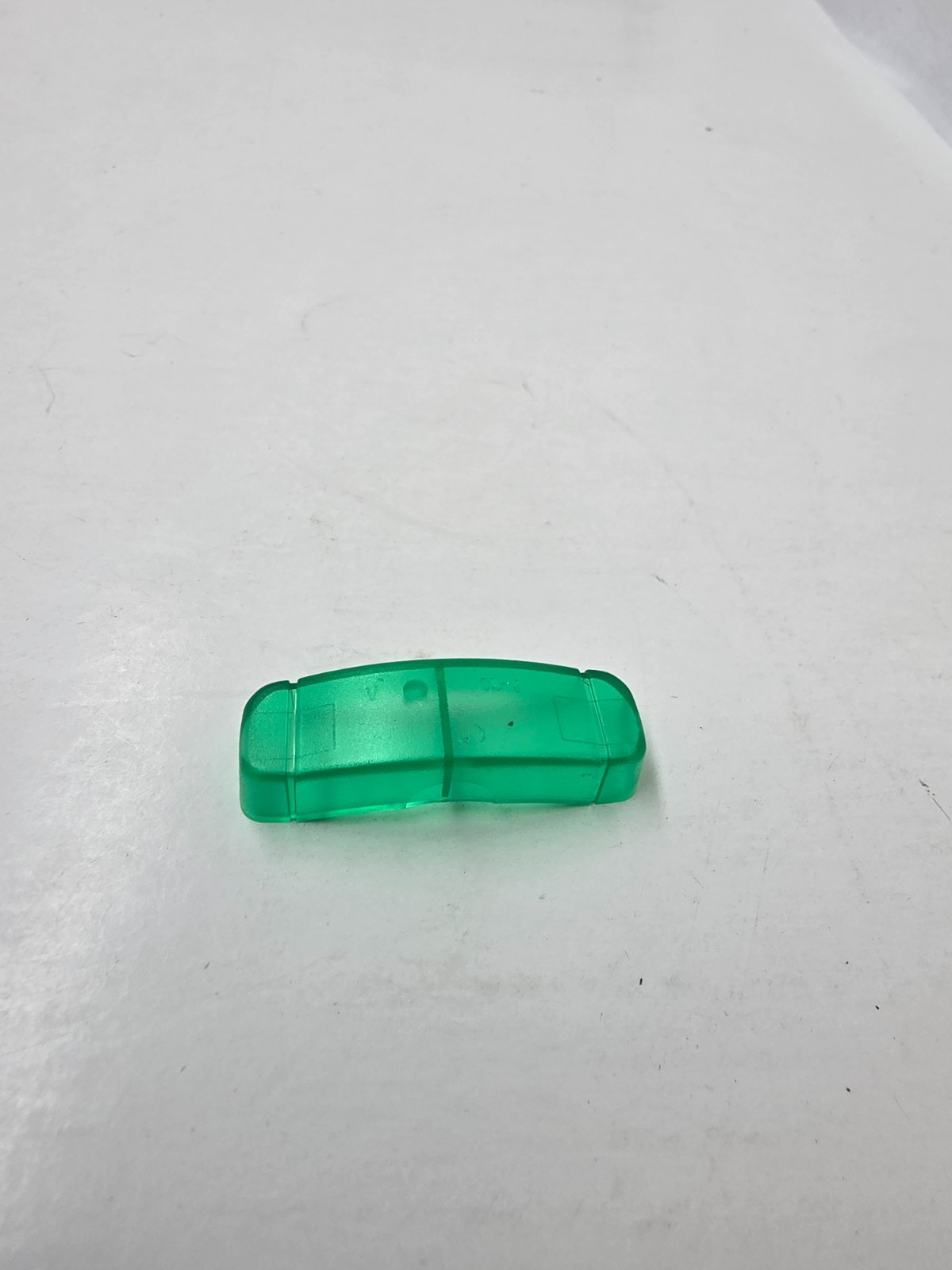 NEW Sega Dreamcast Clear Green VMU Cover Cap #A14