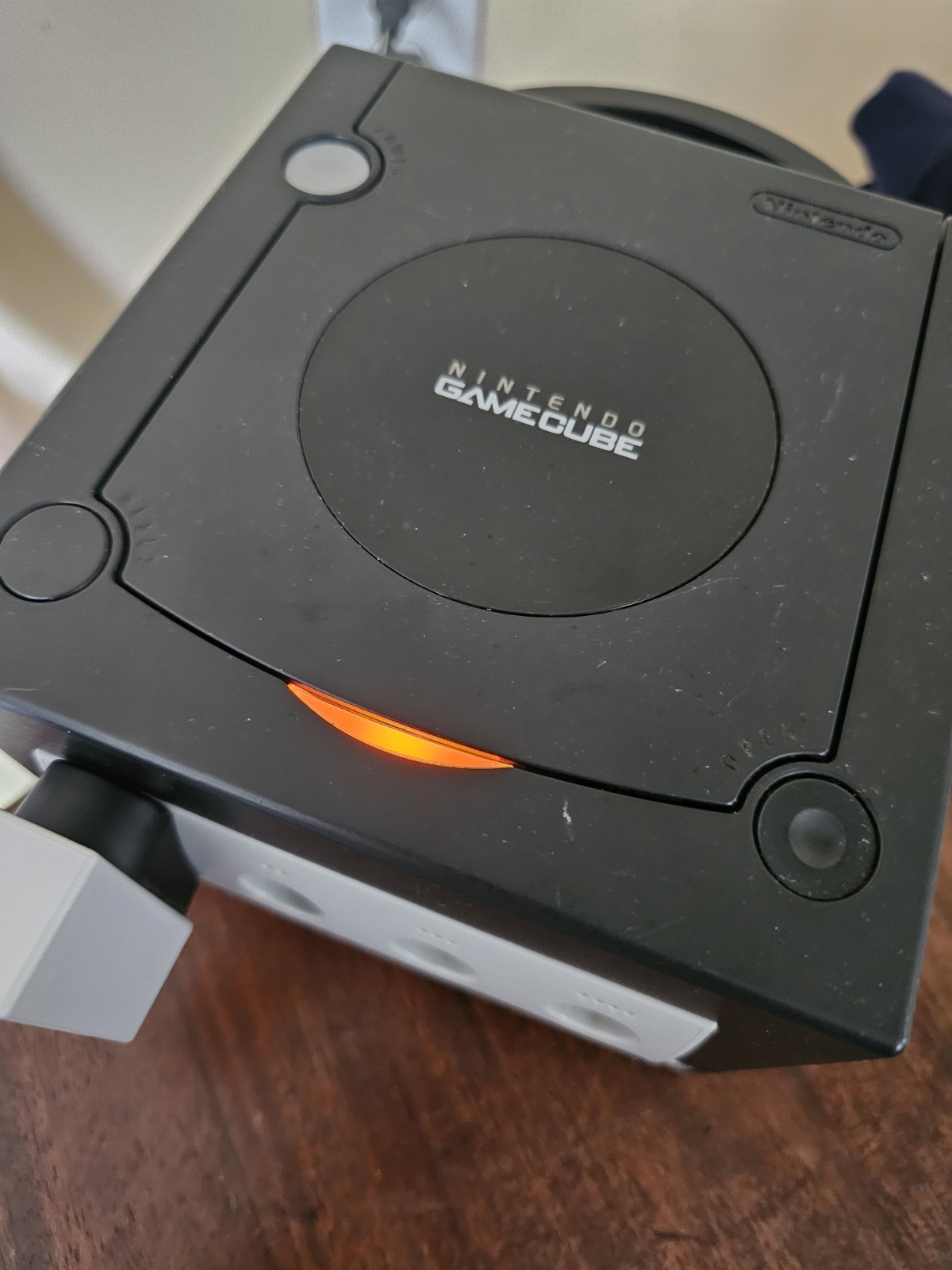 Nintendo GameCube DOL-001 Console Wavebird Remote Memory Cards Game Tested Works