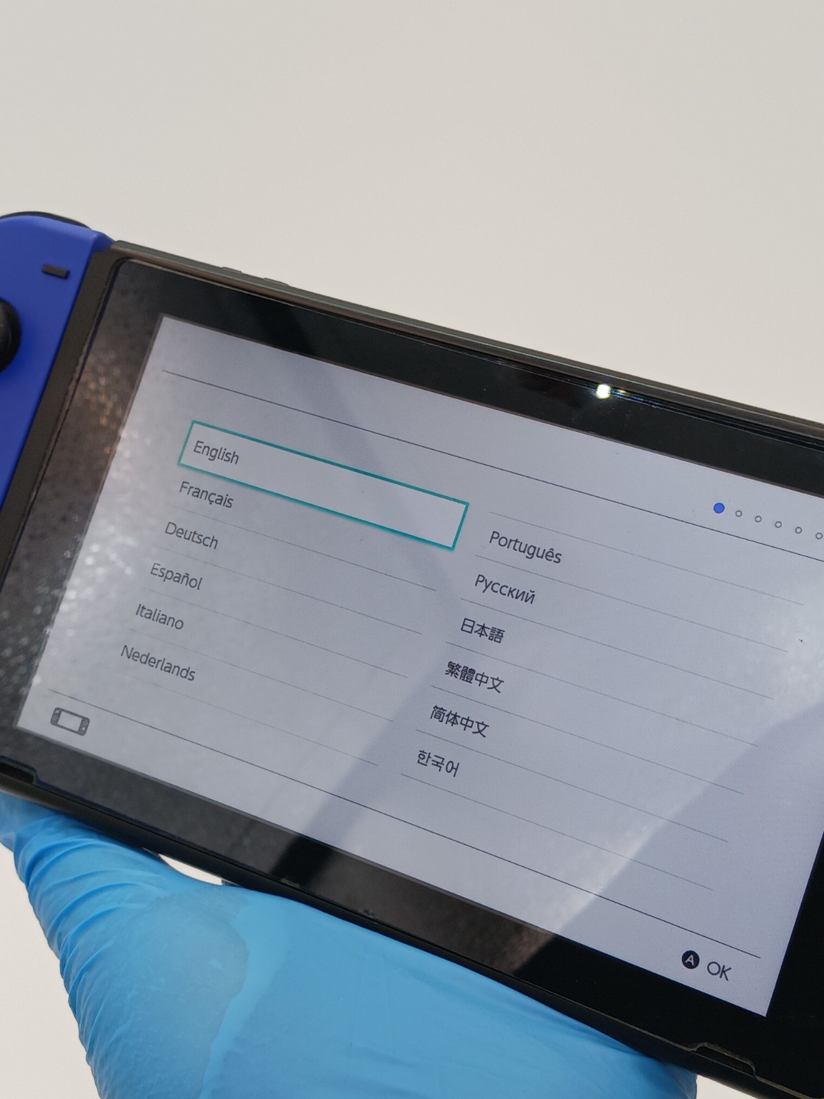 Nintendo Switch HAC-001 V1 Unpatch w/ Joy-Con Tested Working A Rank