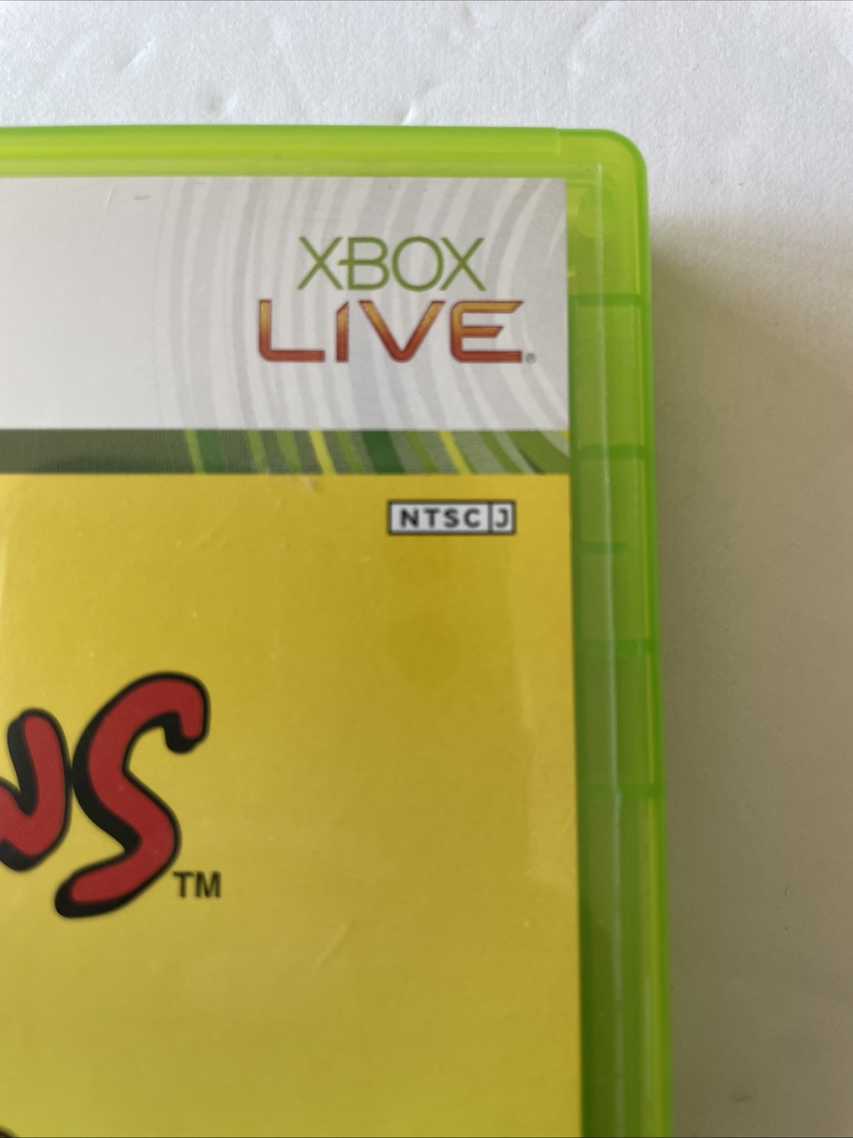 The Simpsons Game (Microsoft Xbox 360, 2007) Japan Version – Complete In Case