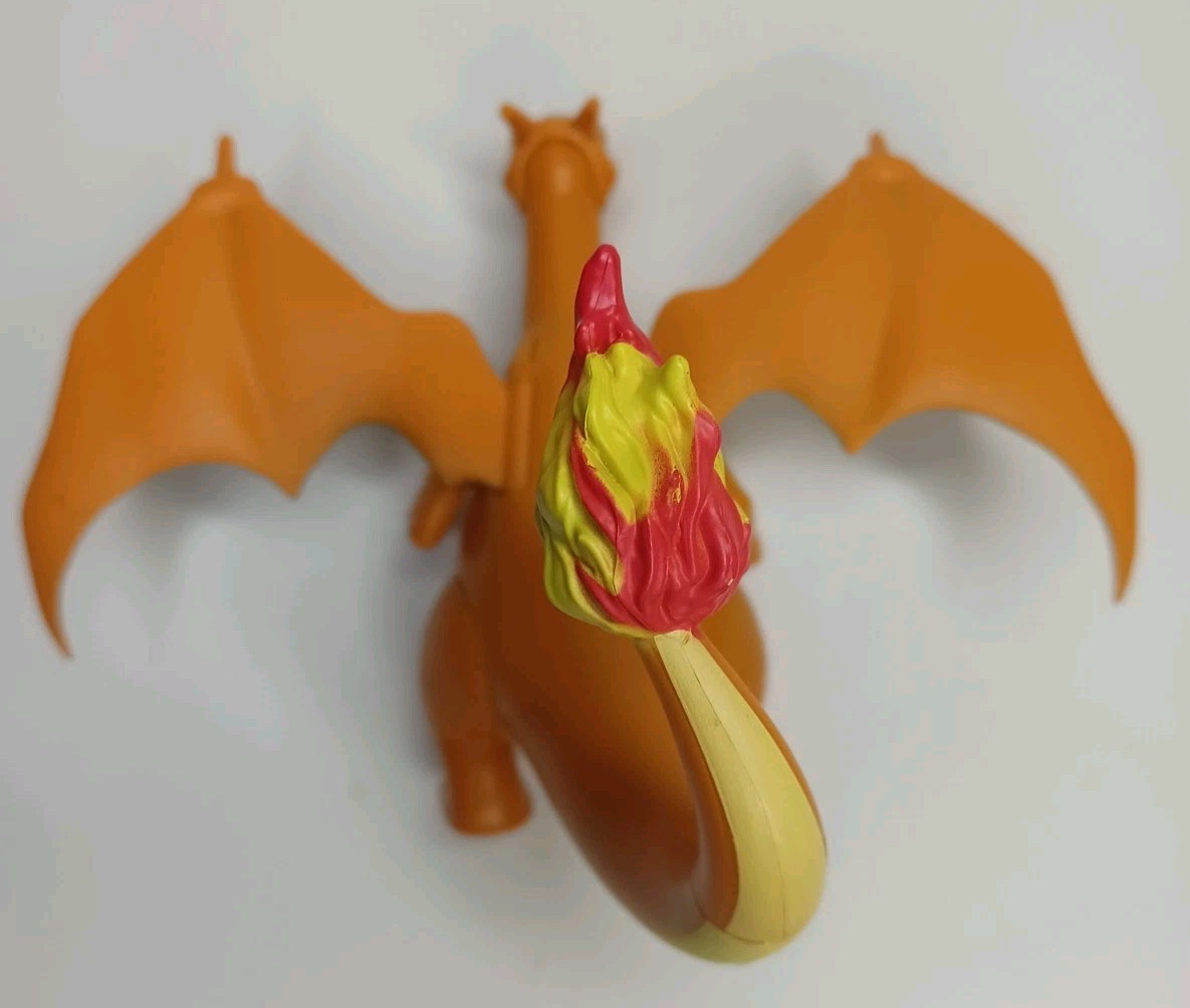 Pokemon Raikou Sofubi Takara Tomy & Eevee Pearlized & Charizard Battle Lot of 3