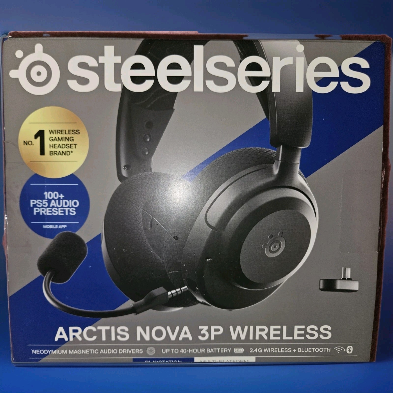 New & Sealed! SteelSeries Arctis Nova 3P Wireless Multi-Platform Gaming Headset