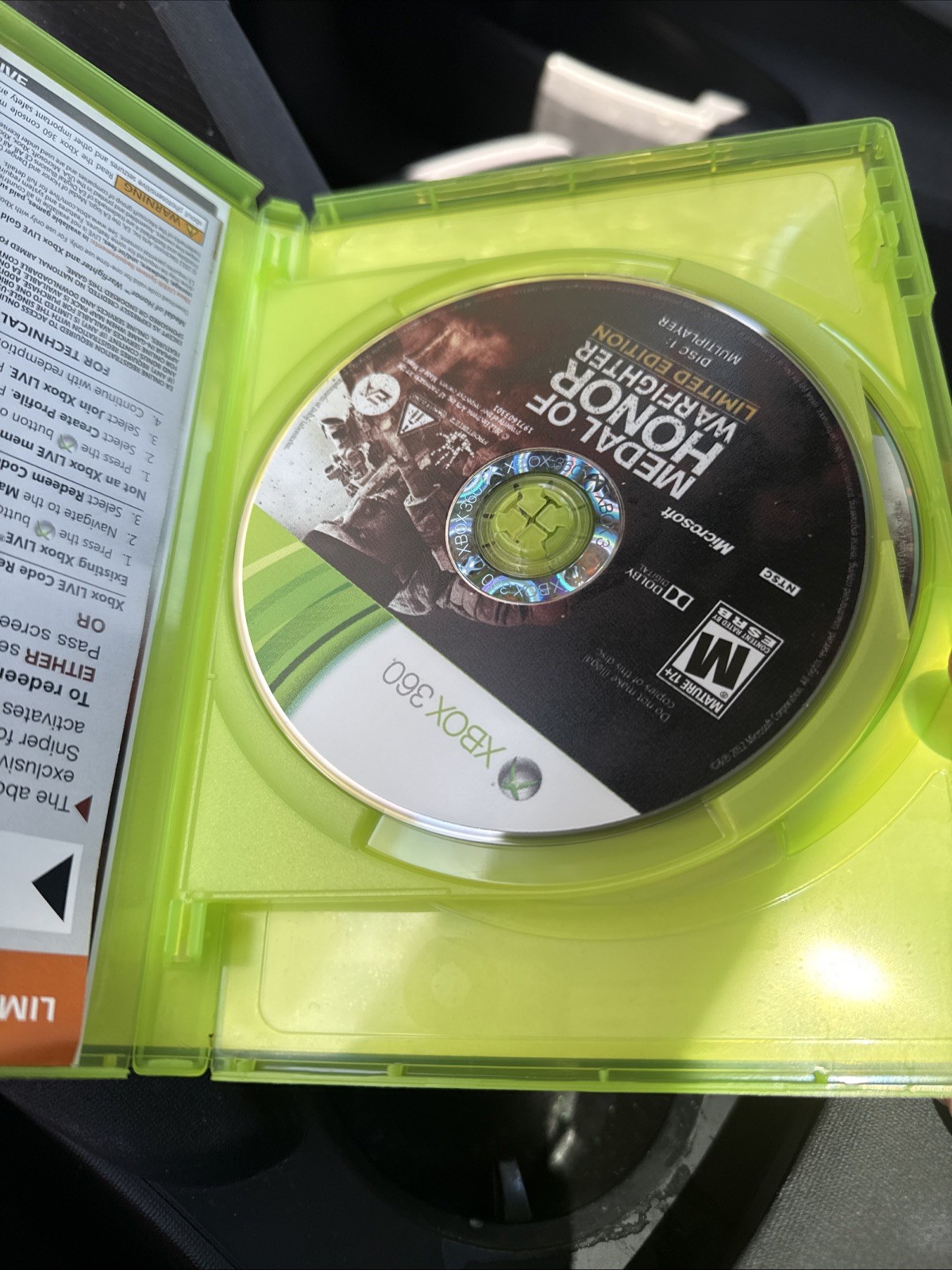 Medal of Honor: Warfighter — Limited Edition (Microsoft Xbox 360, 2012)