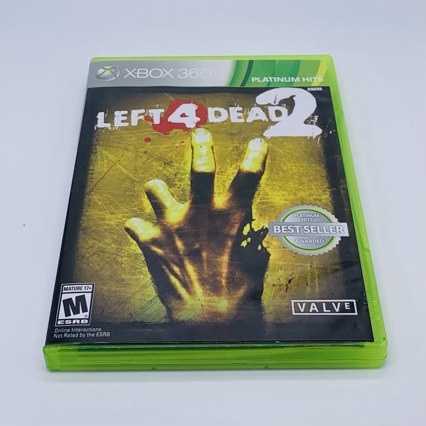 Lot of 2 Left 4 Dead and Left 4 Dead 2 Platinum Hits Xbox 360 – Tested & Working