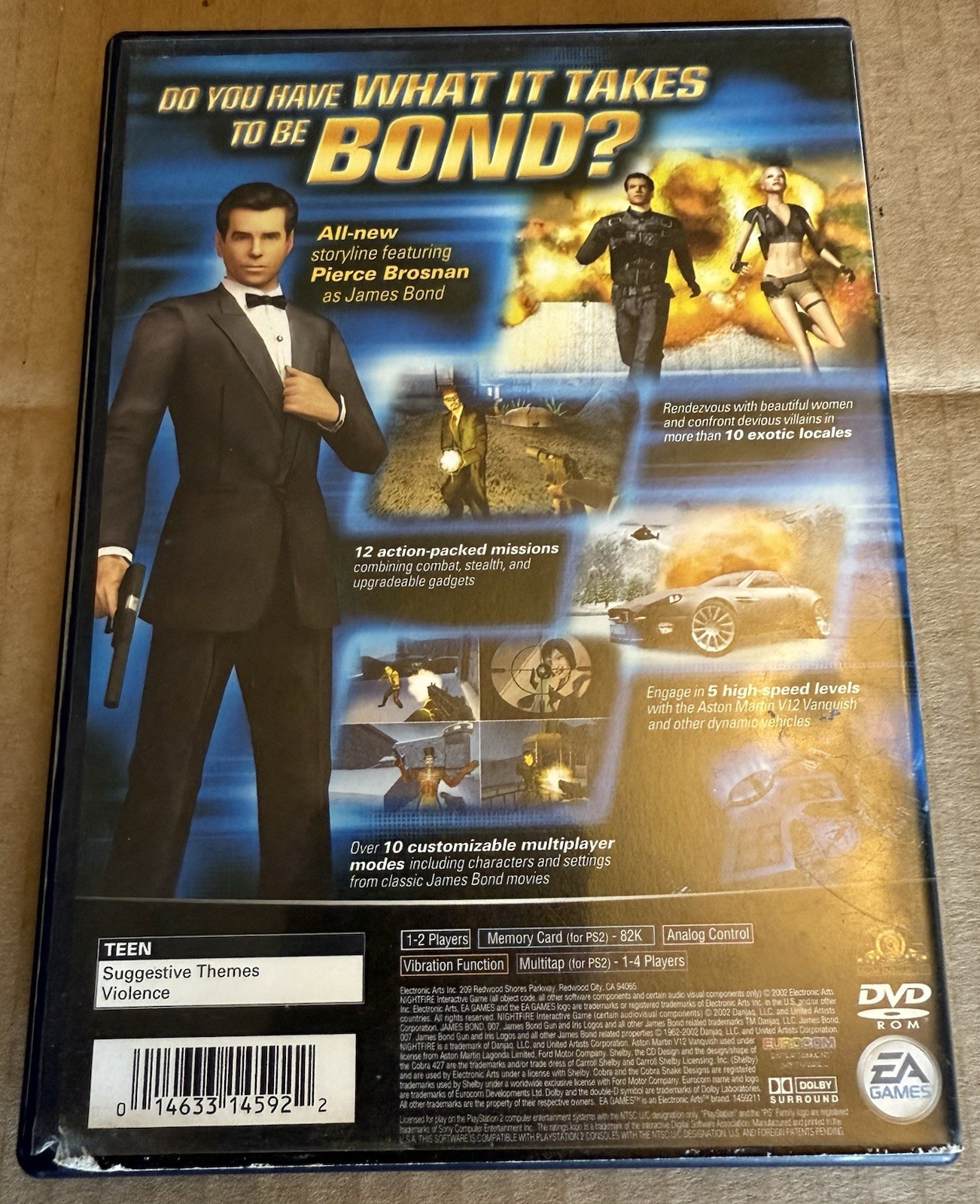 007: NightFire (Sony PlayStation 2, 2002) Tested