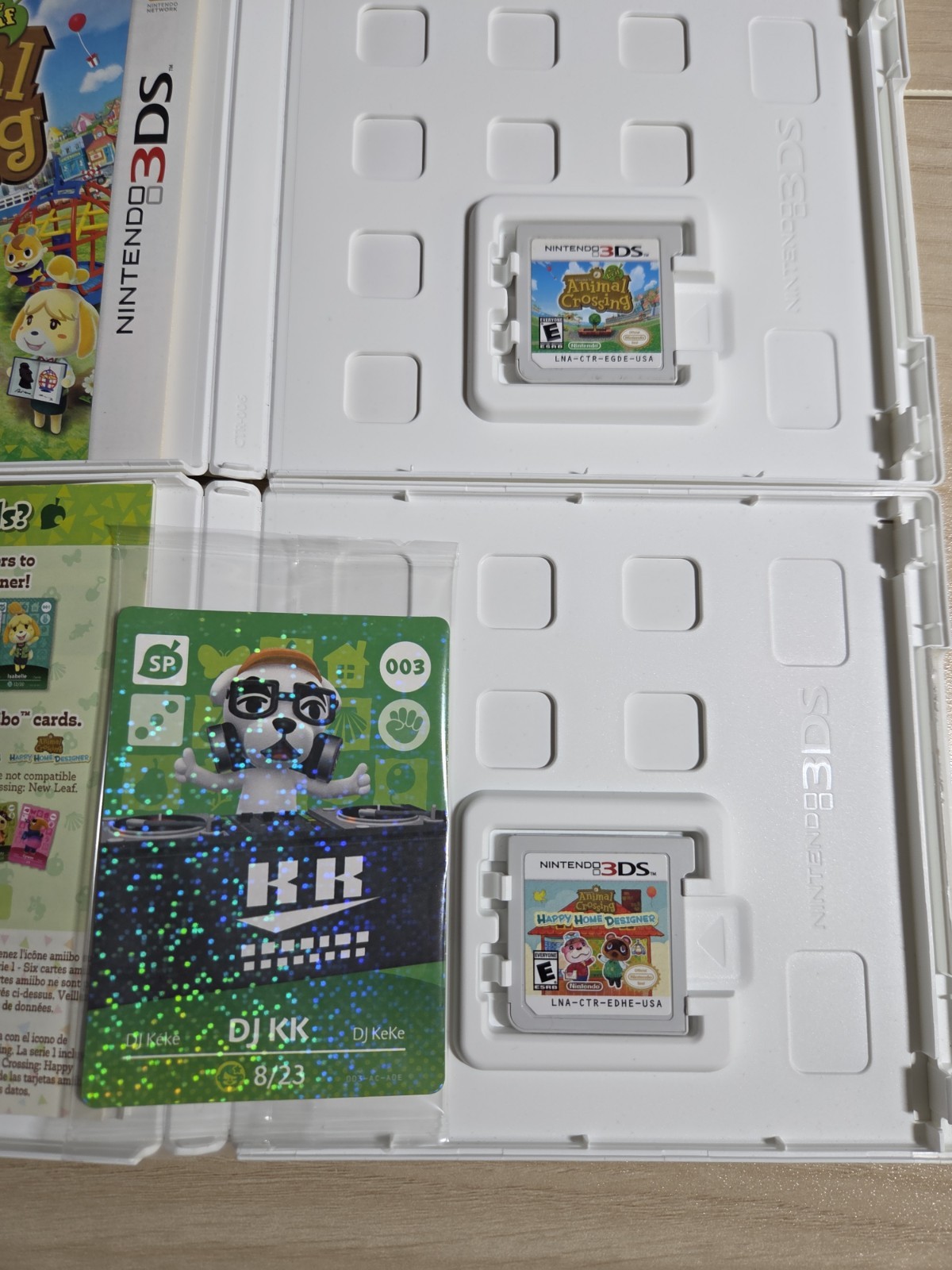 Nintendo 3DS Game Lot- Animal Crossing, Tomodachi Life, Miitopia & Fantasy Life
