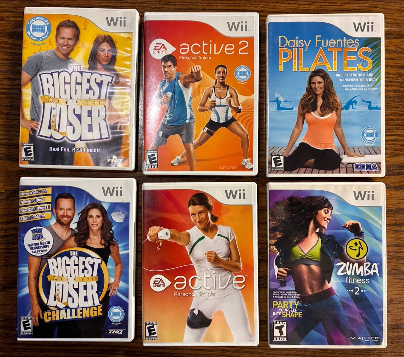 Nintendo Wii Game Lot Bundle Of 34 – No Duplicates – Various Genres