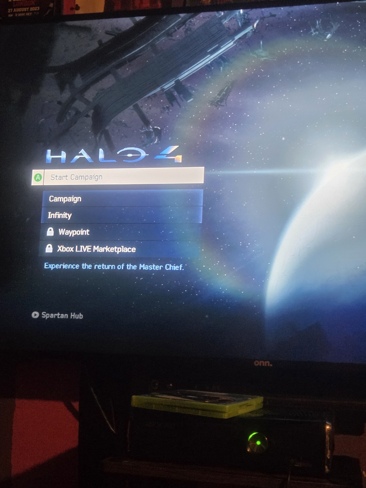 Halo 4 TESTED & WORKS- Microsoft Xbox 360 Lt36-B2