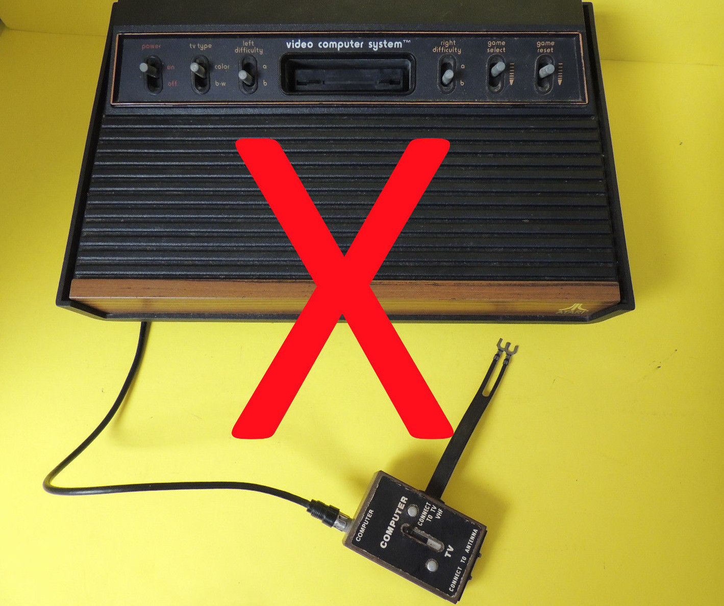 TV Adapter Video Cable Connector RF Coaxial Type F For Magnavox Odyssey ^2