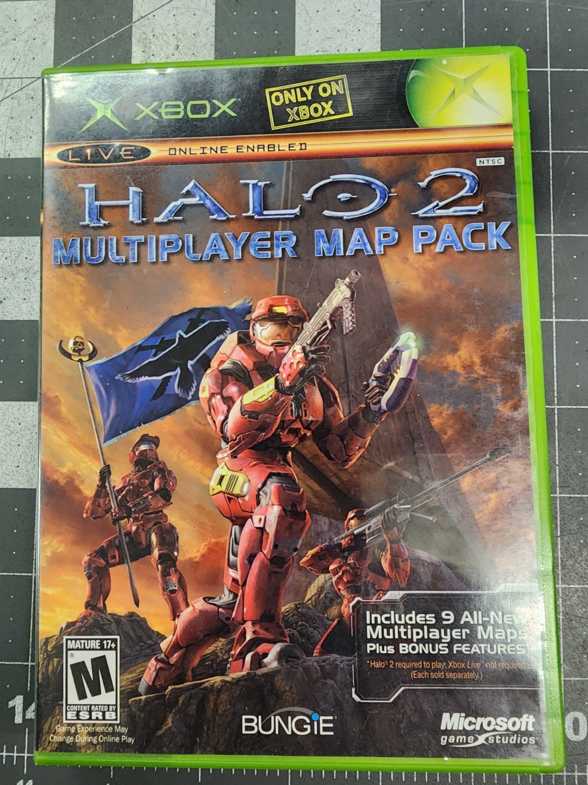 Halo 2 Multiplayer Map Pack (Xbox, 2005) Clean Tested Working CIB