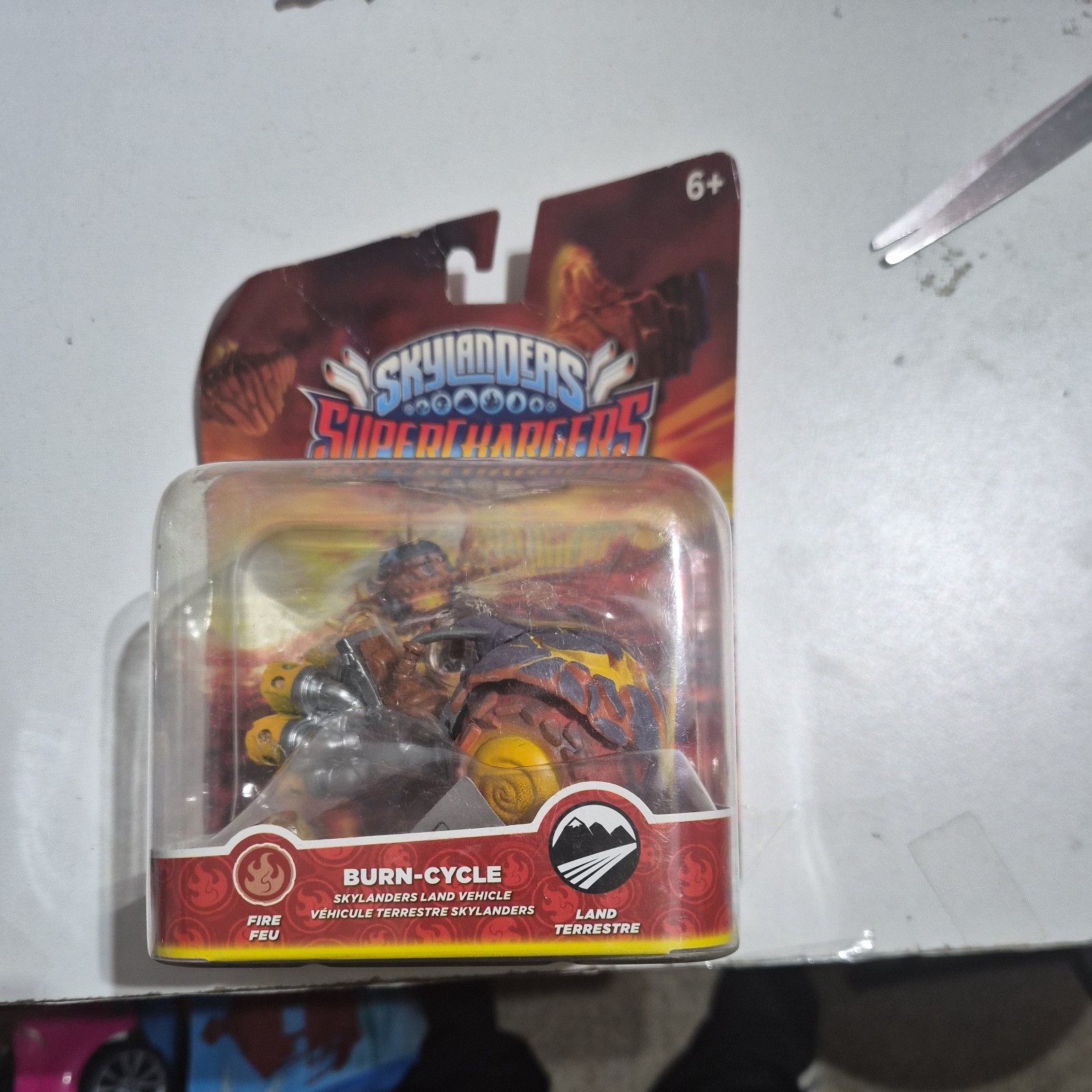 Activision Skylanders SuperChargers: Burn Cycle Fire Land Vehicle NEW