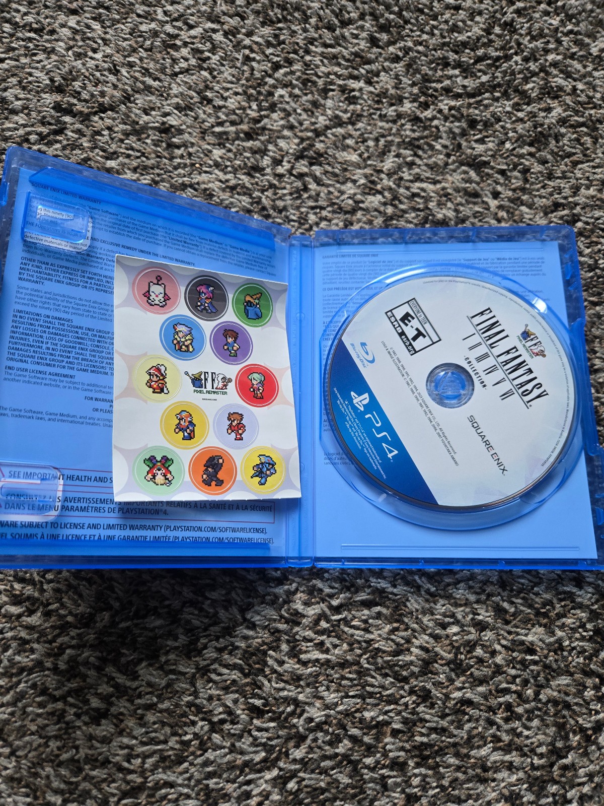 Final Fantasy I-Vi Collection Anniversary Edition, PS4 – Complete in Box