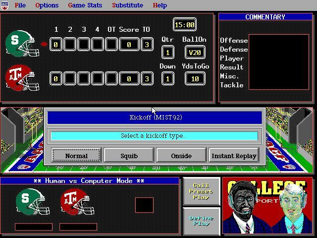 ALL-AMERICAN COLLEGE FOOTBALL 1995 PC +1Clk Windows 11 10 8 7 Vista XP Install