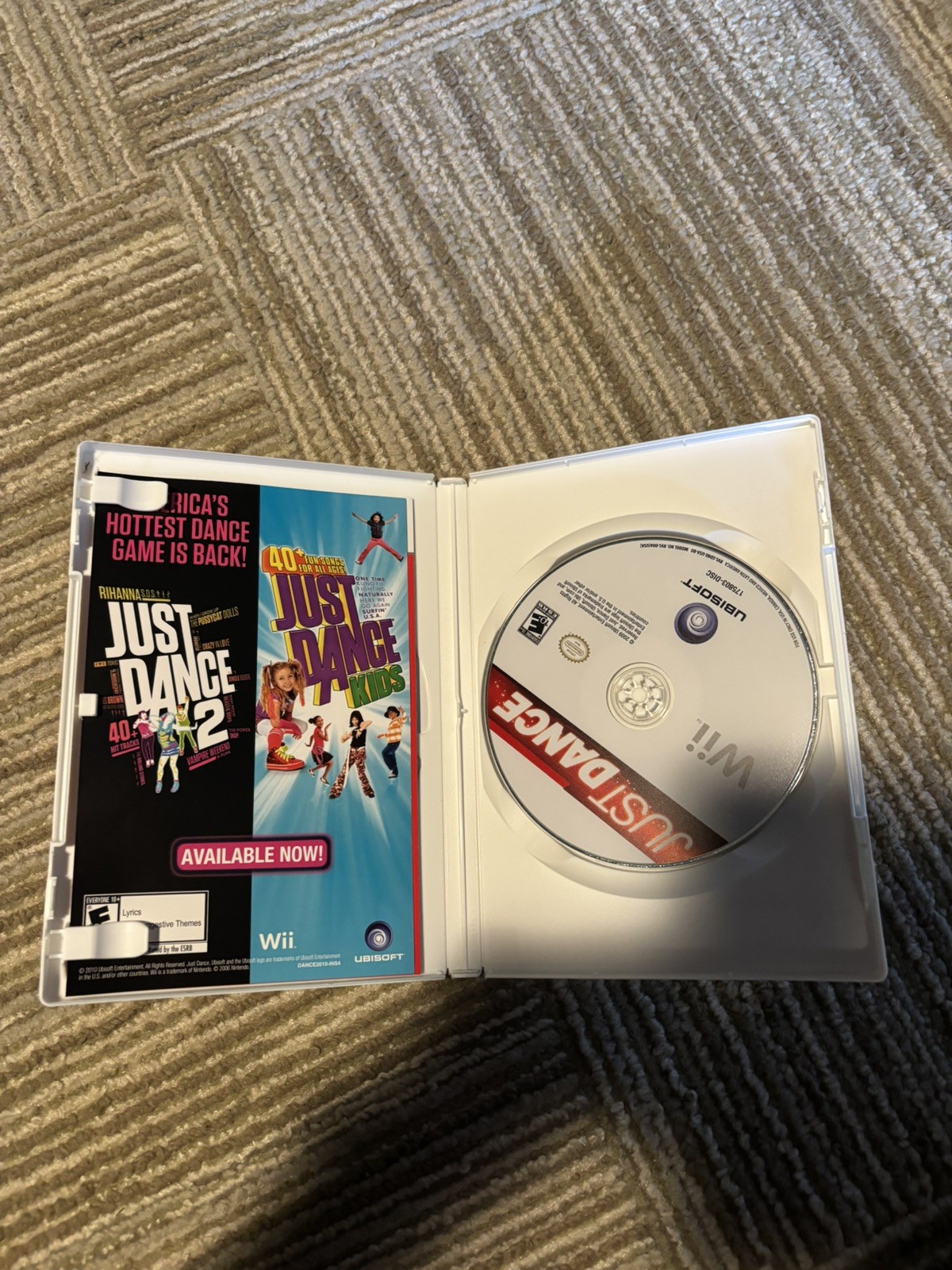 Just Dance 1, 2, 3, 4 (Wii Bundle) – tested in good condition