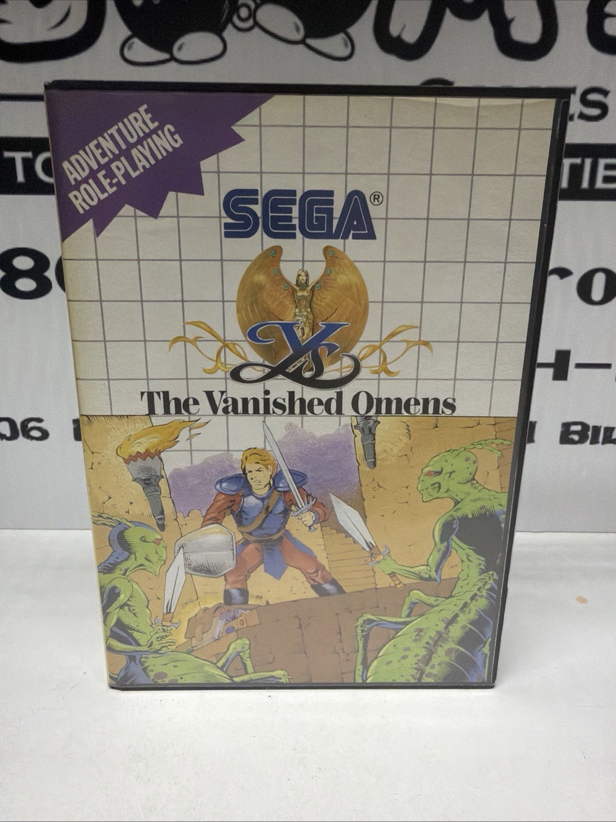 Ys the Vanished Omens Authentic, Tested – Sega Master System – No Poster Map