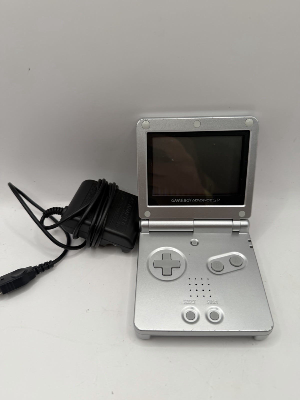 Nintendo Game Boy Advance SP Silver Console AGS-001 Handheld System