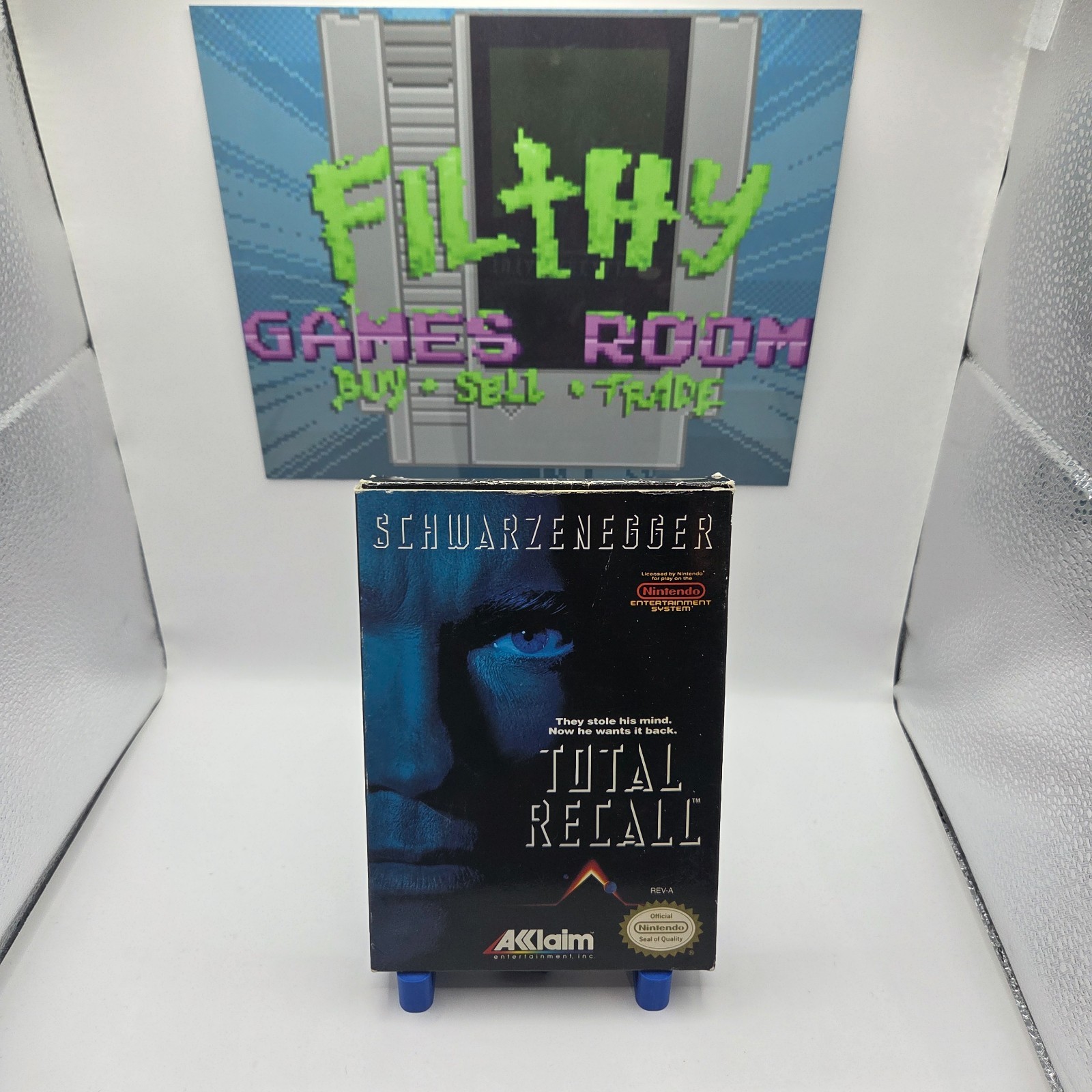 Total Recall (NES) CIB /TESTED